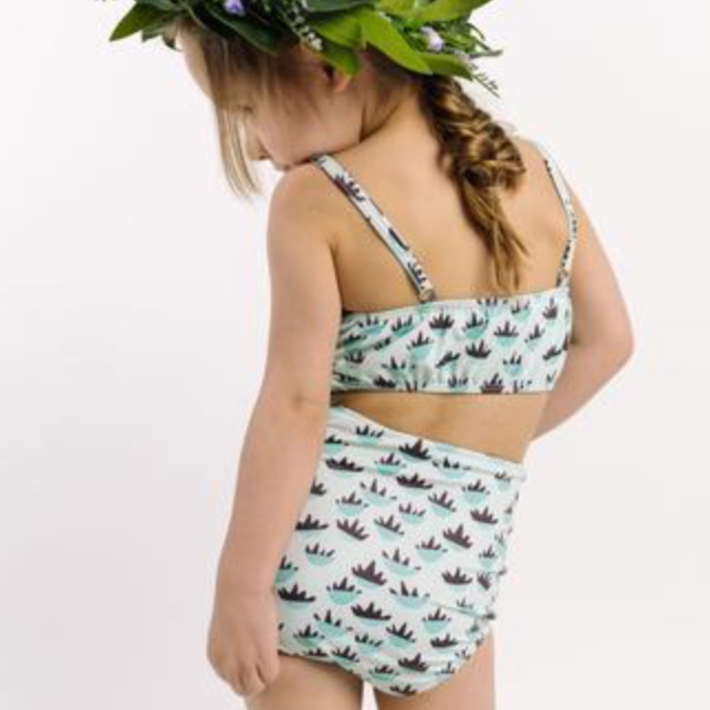 NEW KORTNI JEANE GIRLS SWIMSUIT BIKINI 6/7 6 7